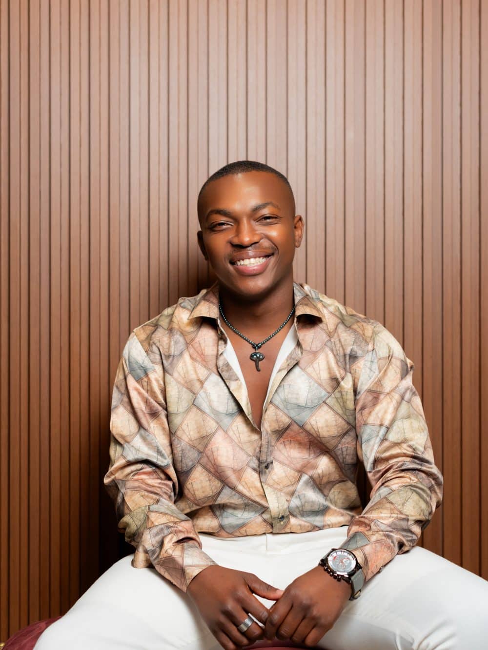 Brown Art Darma Shirt