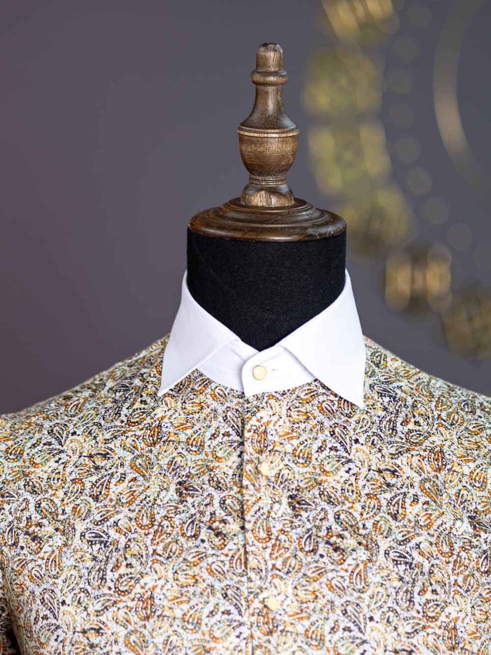 Fawn Paisley Damar Shirt
