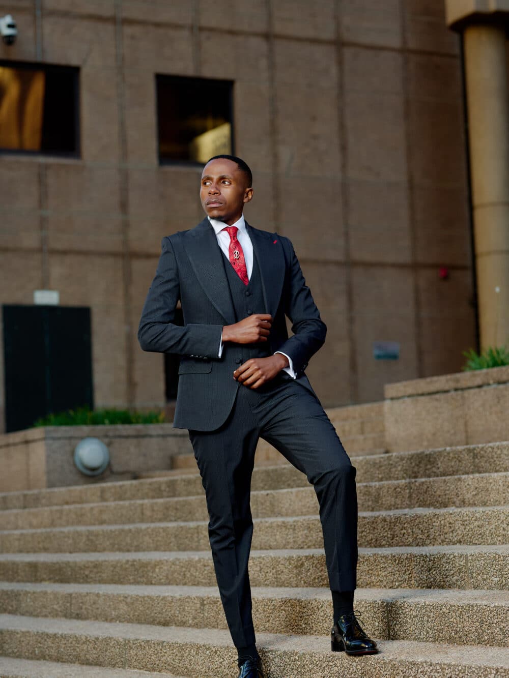3 Piece Midnight Sartorial Suit Ensemble